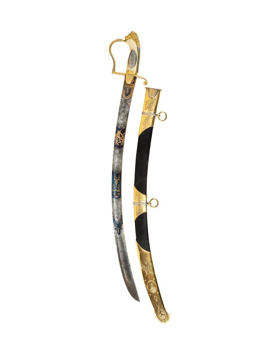 Midshipman Proctor’s Sword for Valour at the Battle of Copenhagen