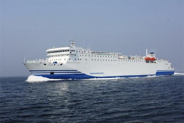 161m 1128 Passenger RORO Ship 2006 – DWT 6984