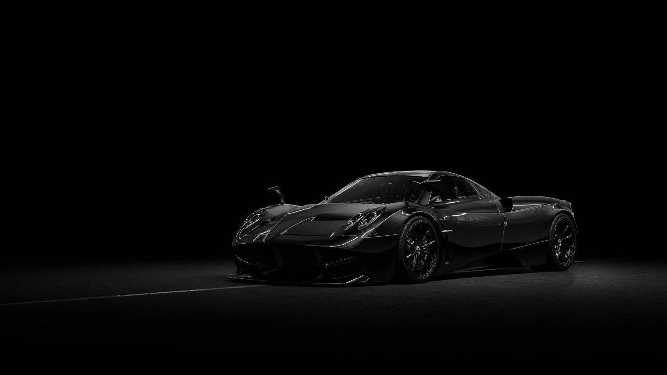 PAGANI HUAYRA ROADSTER - BLACK