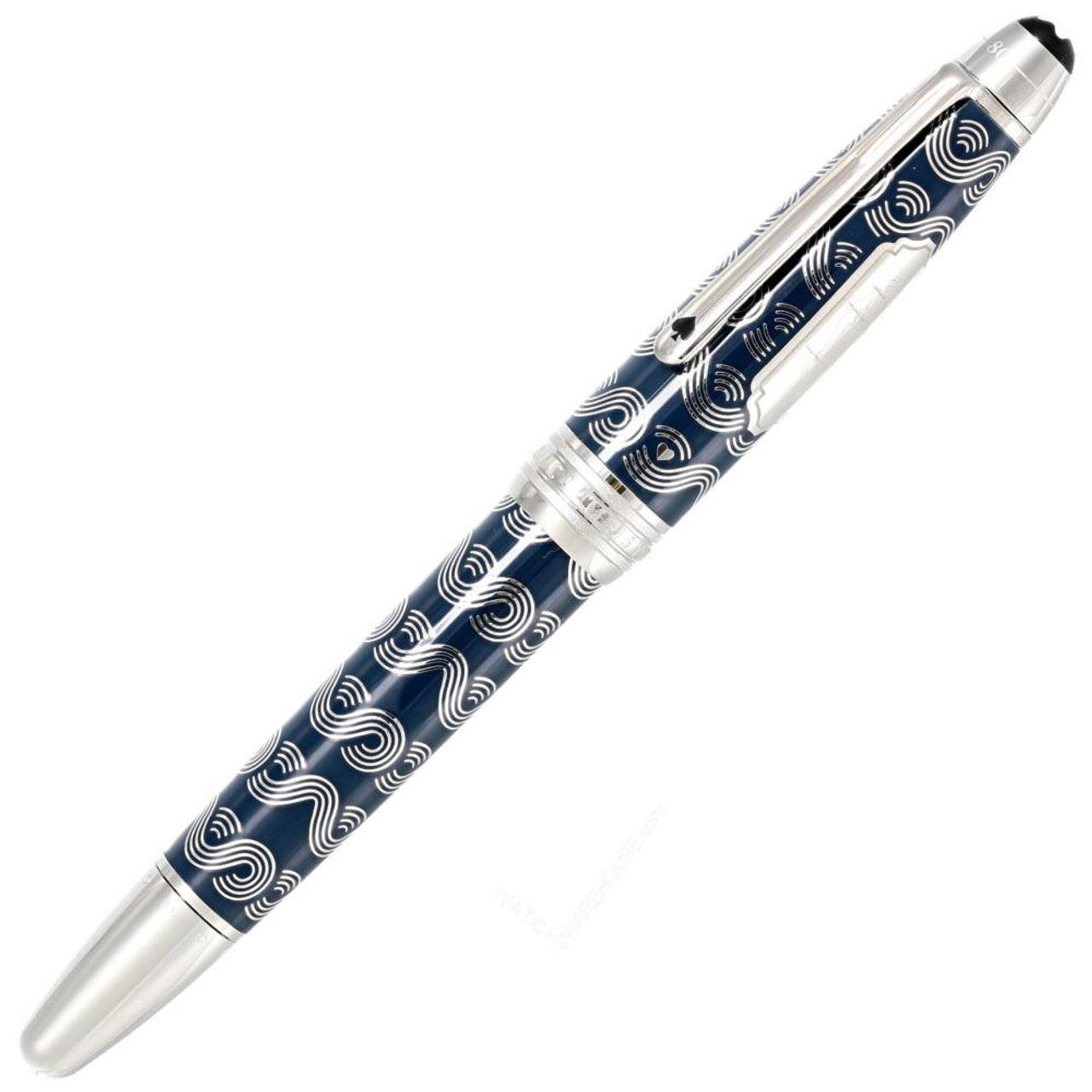 MONTBLANC Meisterstuck ATW In 80 Days Solitaire LeGrand (F) Nib Fountain Pen 126352